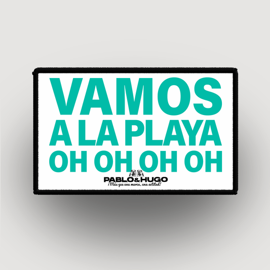 Patch Interchangeable | Vamos A La Playa Oh Oh Oh Oh | Pablo & Hugo