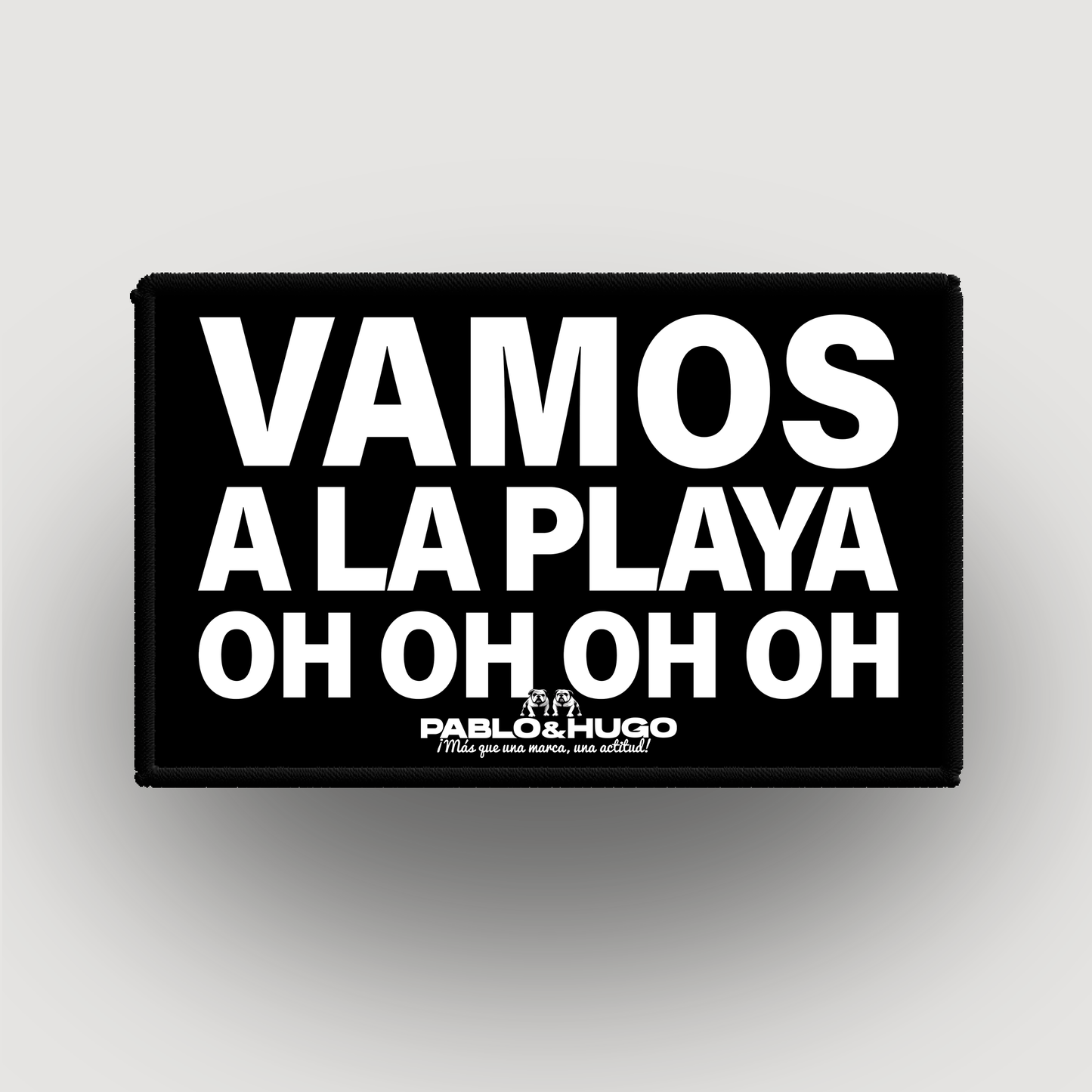 Patch Interchangeable | Vamos A La Playa Oh Oh Oh Oh | Pablo & Hugo