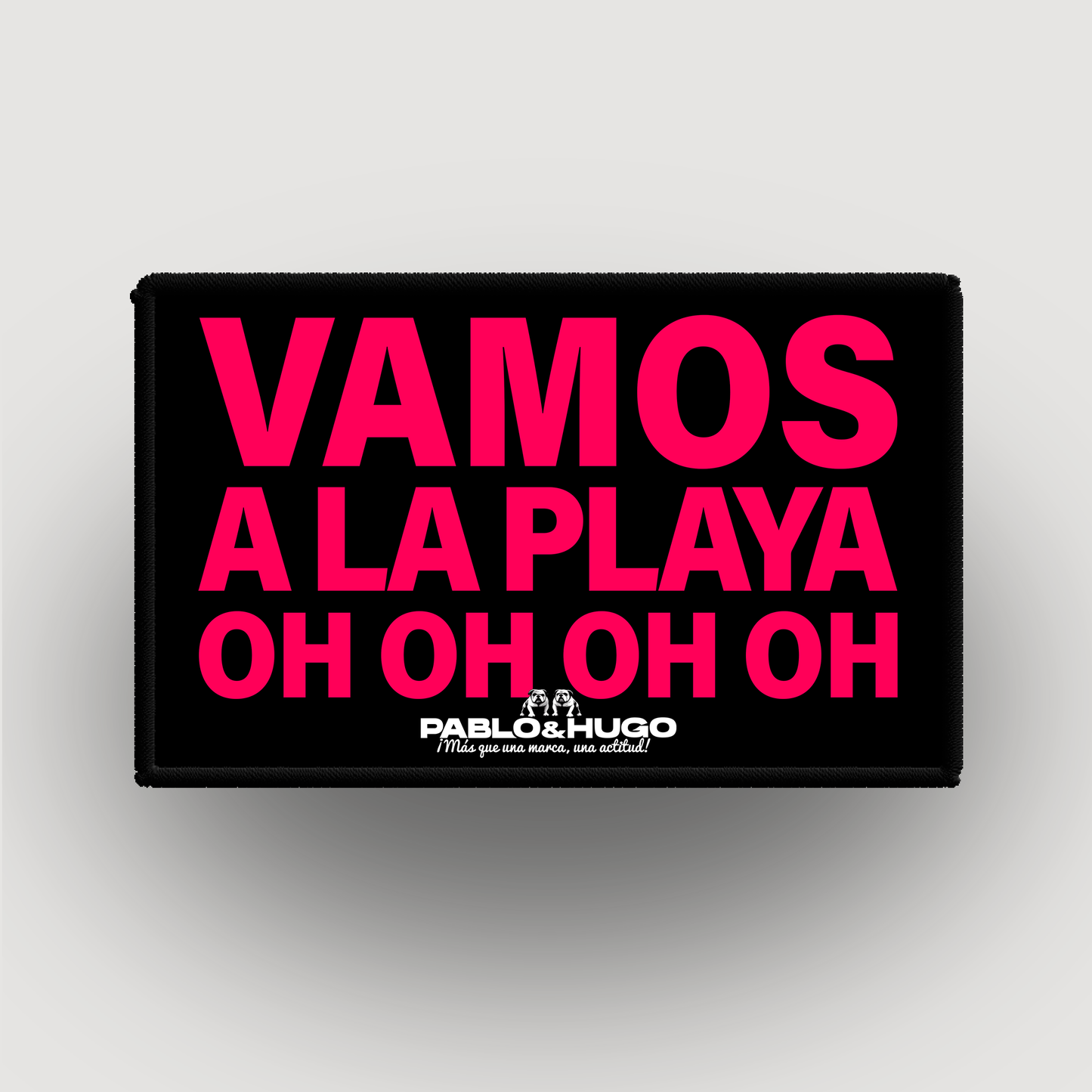 Patch Interchangeable | Vamos A La Playa Oh Oh Oh Oh | Pablo & Hugo