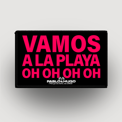 Patch Interchangeable | Vamos A La Playa Oh Oh Oh Oh | Pablo & Hugo