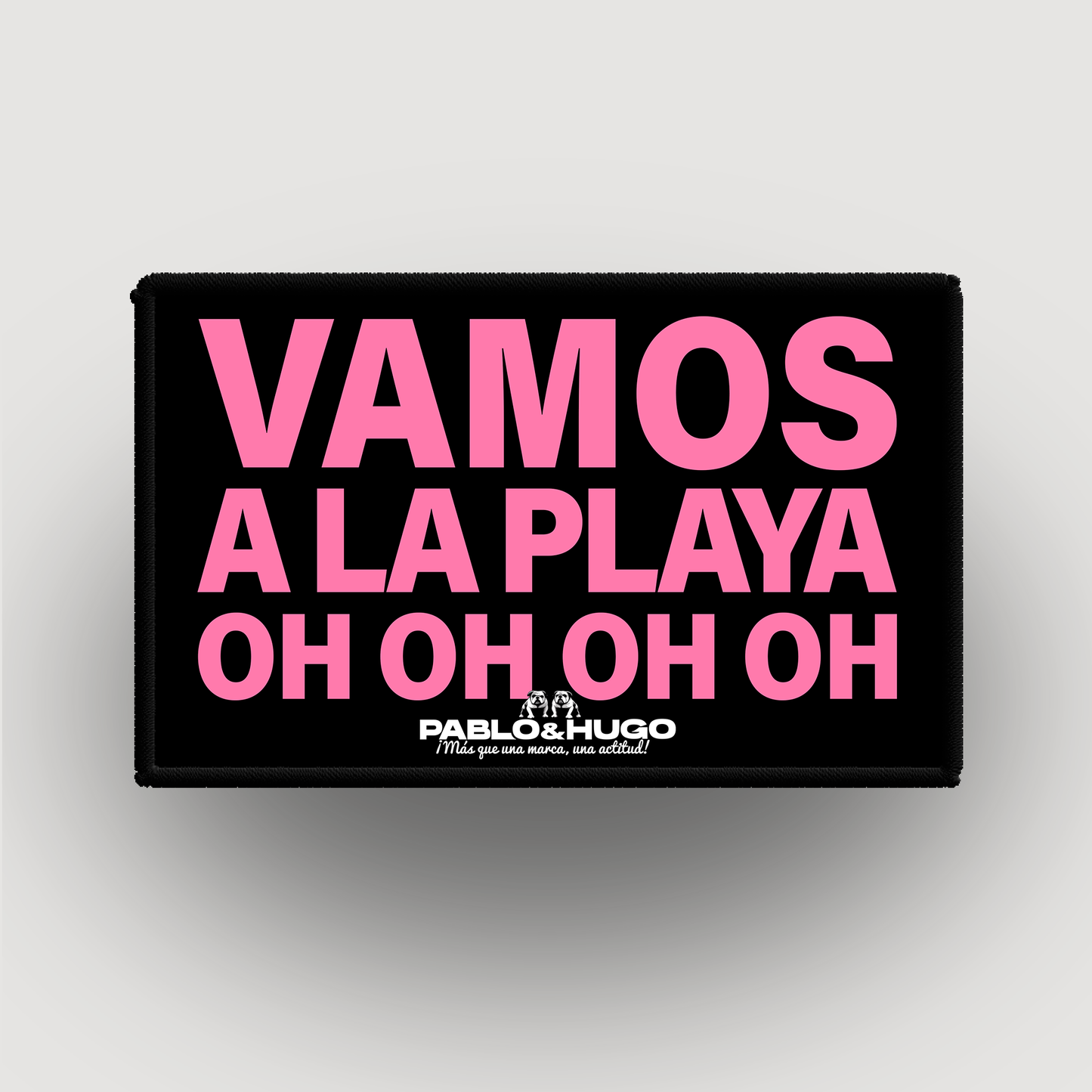Patch Interchangeable | Vamos A La Playa Oh Oh Oh Oh | Pablo & Hugo