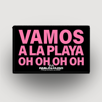 Patch Interchangeable | Vamos A La Playa Oh Oh Oh Oh | Pablo & Hugo