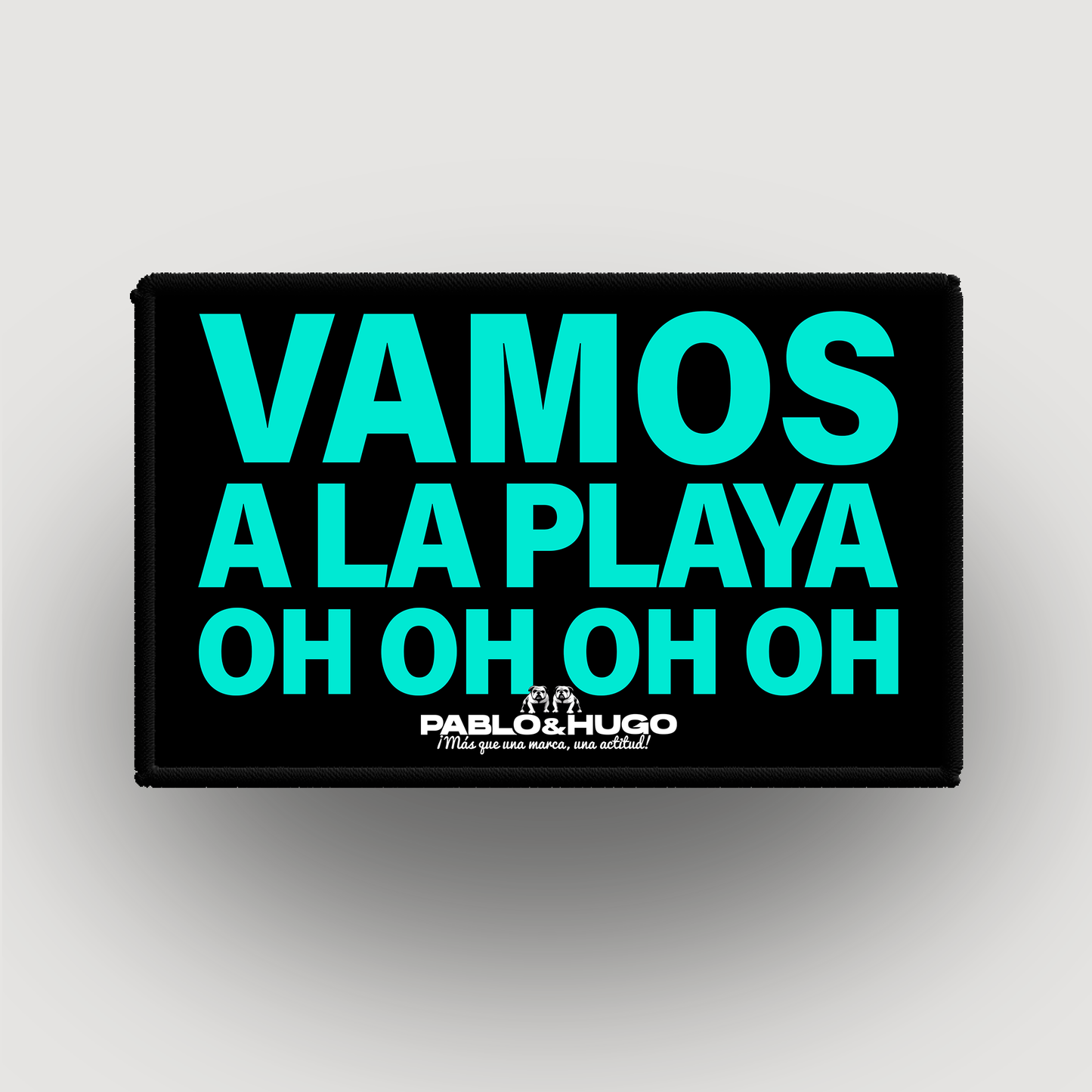 Patch Interchangeable | Vamos A La Playa Oh Oh Oh Oh | Pablo & Hugo