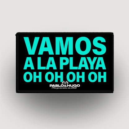 Patch Interchangeable | Vamos A La Playa Oh Oh Oh Oh | Pablo & Hugo