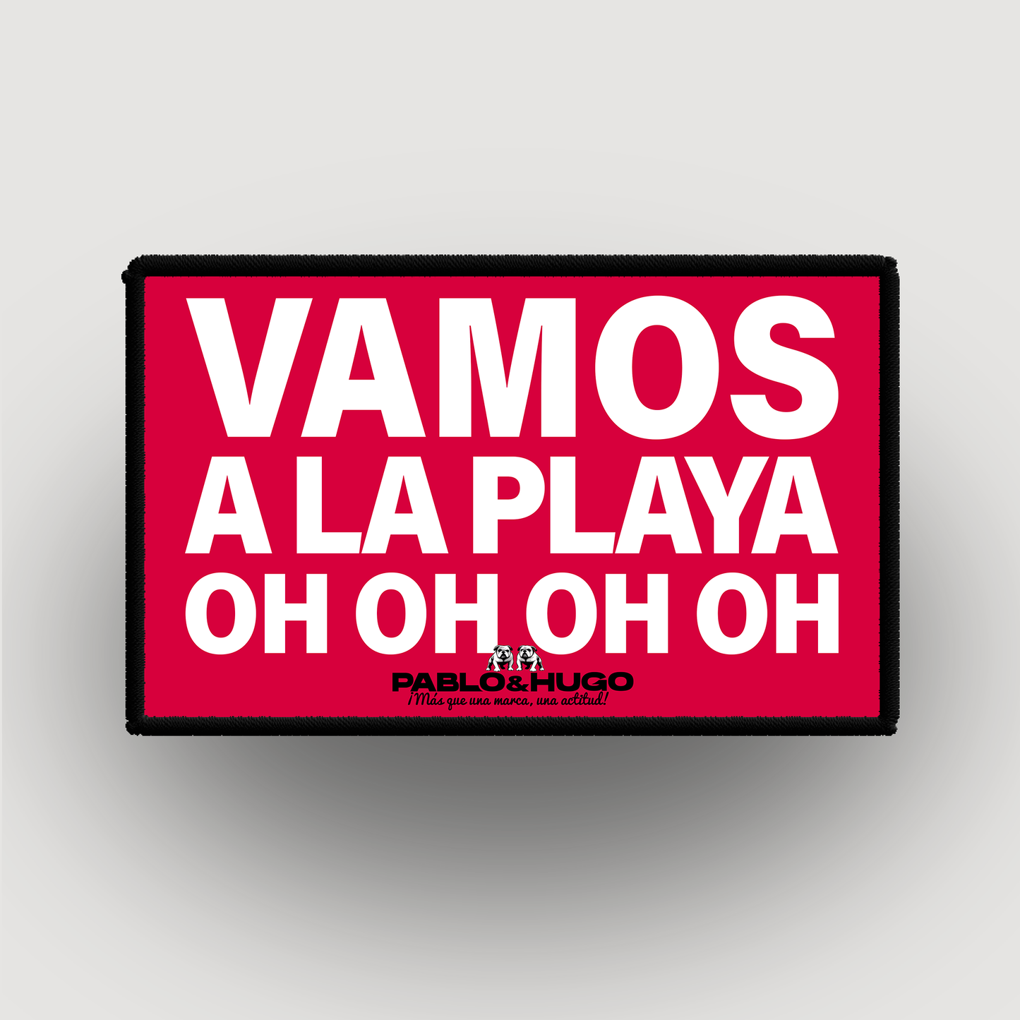 Patch Interchangeable | Vamos A La Playa Oh Oh Oh Oh | Pablo & Hugo