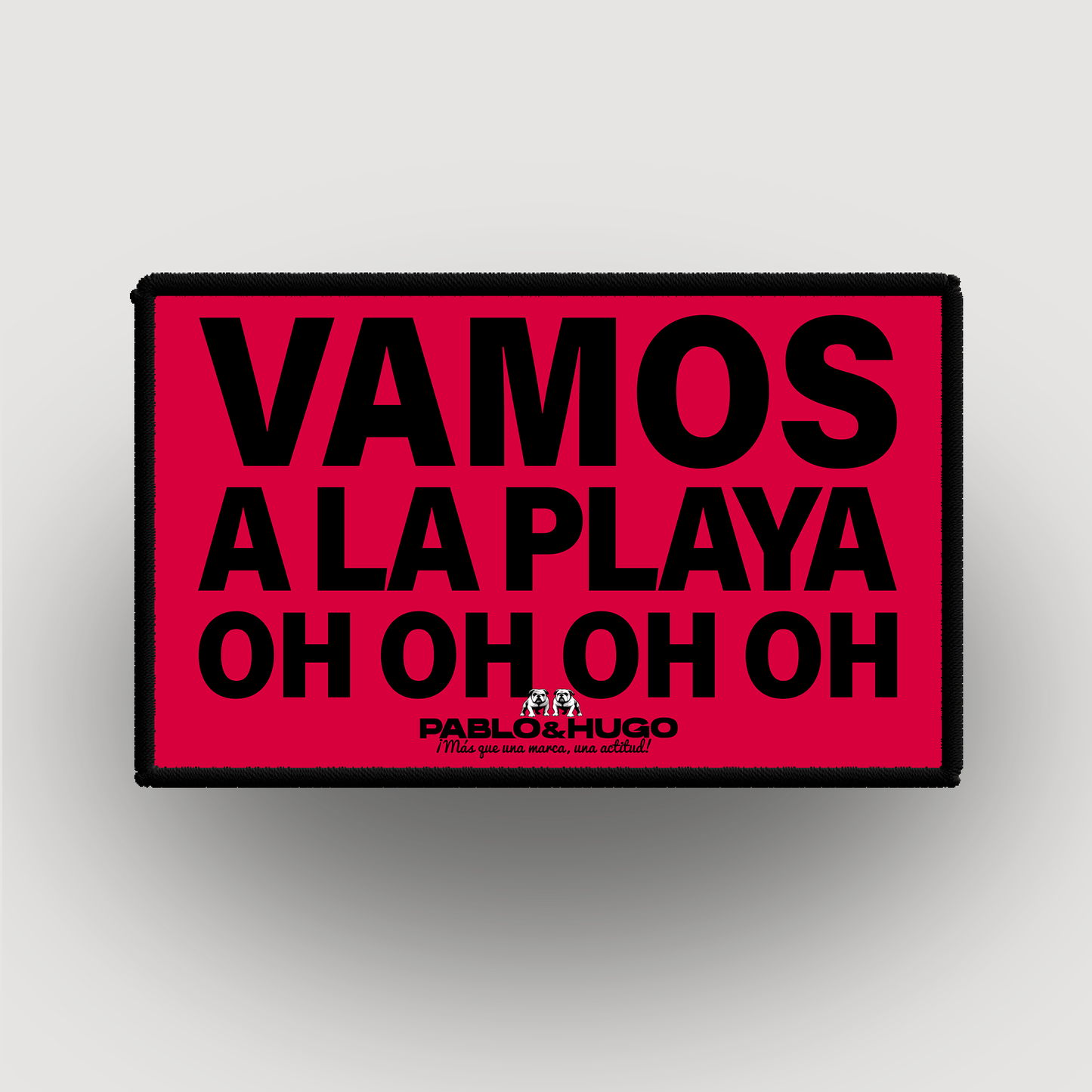 Patch Interchangeable | Vamos A La Playa Oh Oh Oh Oh | Pablo & Hugo