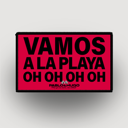 Patch Interchangeable | Vamos A La Playa Oh Oh Oh Oh | Pablo & Hugo
