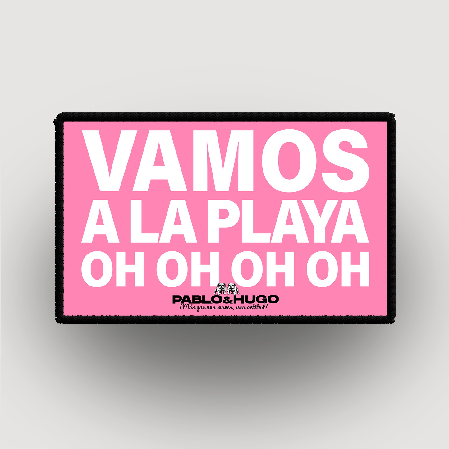 Patch Interchangeable | Vamos A La Playa Oh Oh Oh Oh | Pablo & Hugo