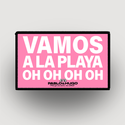 Patch Interchangeable | Vamos A La Playa Oh Oh Oh Oh | Pablo & Hugo