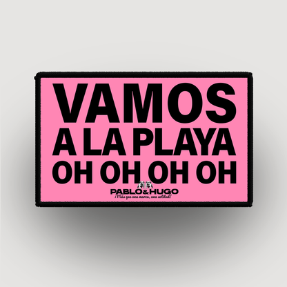 Patch Interchangeable | Vamos A La Playa Oh Oh Oh Oh | Pablo & Hugo