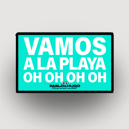 Patch Interchangeable | Vamos A La Playa Oh Oh Oh Oh | Pablo & Hugo