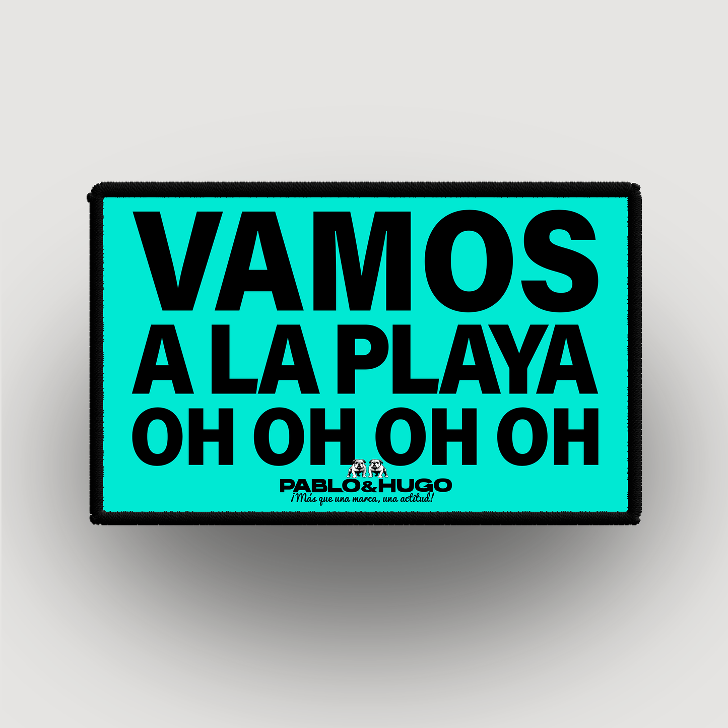 Patch Interchangeable | Vamos A La Playa Oh Oh Oh Oh | Pablo & Hugo