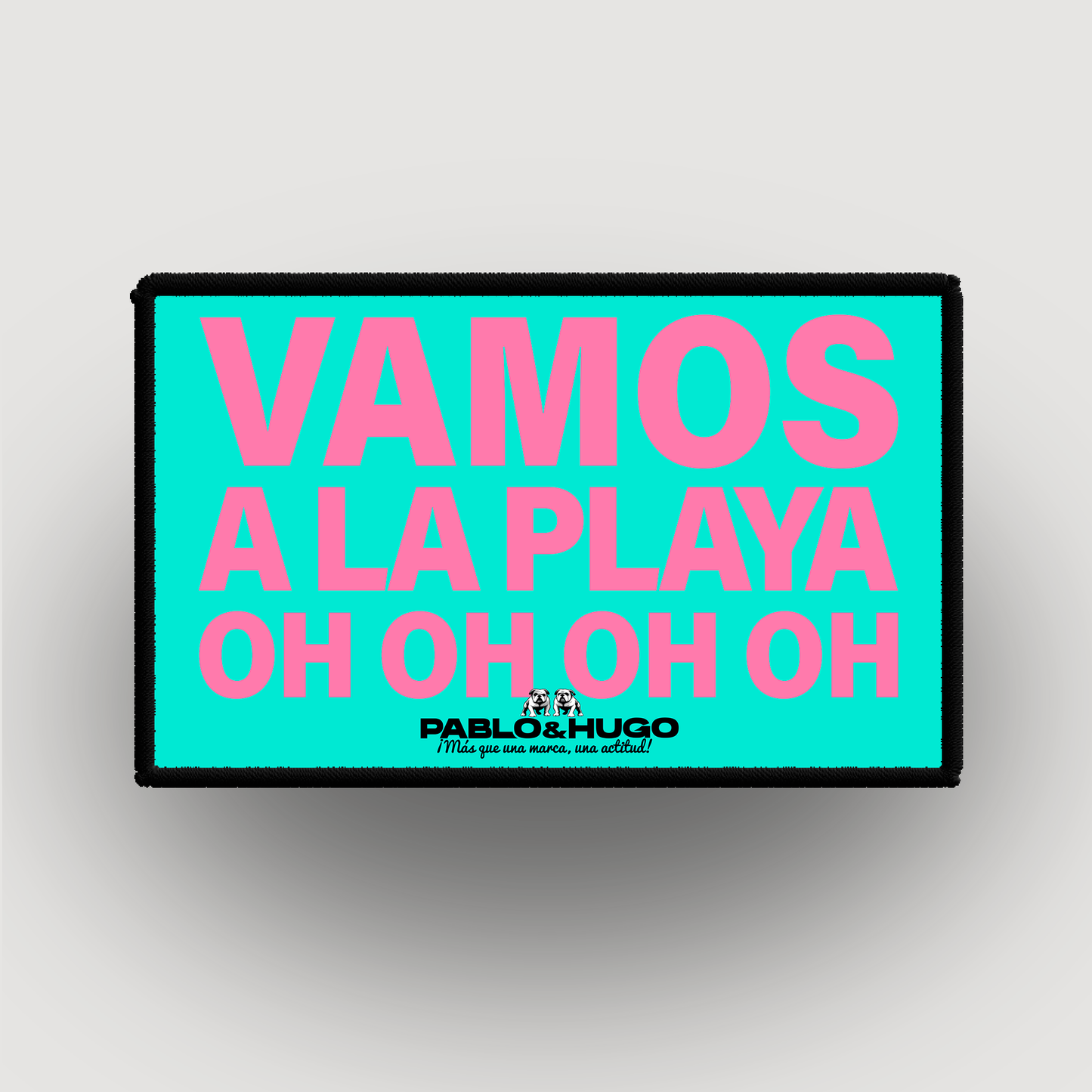 Patch Interchangeable | Vamos A La Playa Oh Oh Oh Oh | Pablo & Hugo